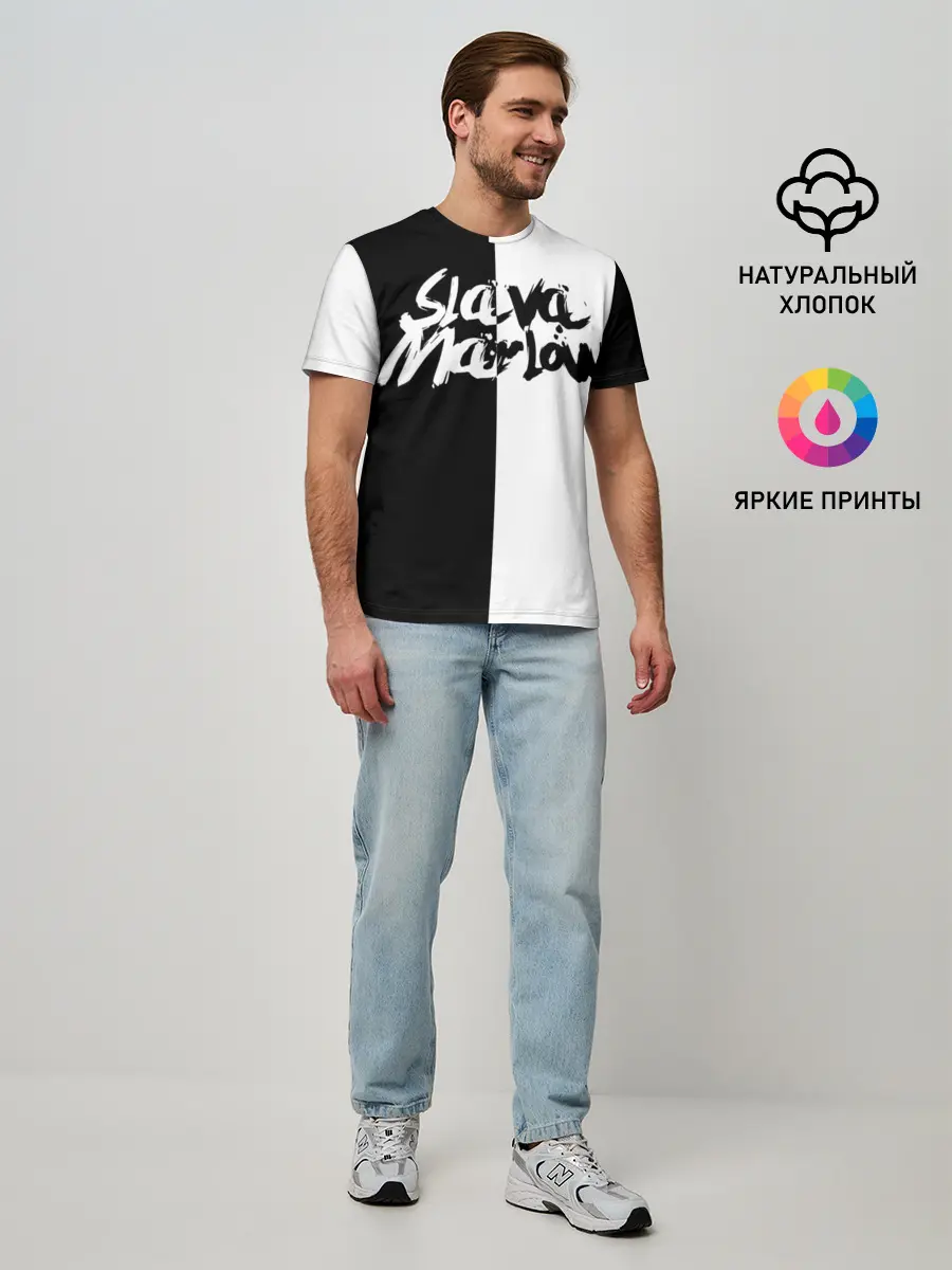 Мужская базовая футболка / SLAVA MARLOW
