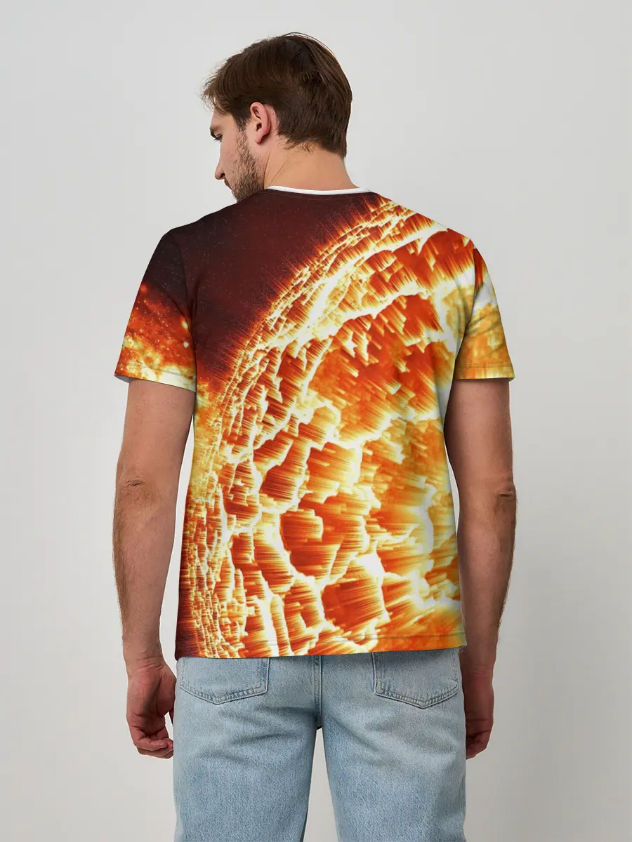 Мужская базовая футболка / Космический объект