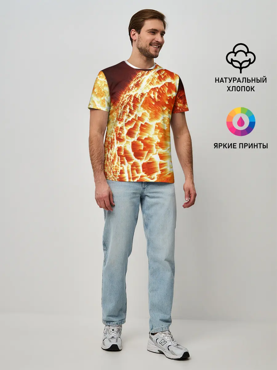 Мужская базовая футболка / Космический объект