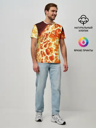 Мужская базовая футболка / Космический объект