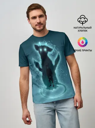 Мужская базовая футболка / последний хранитель