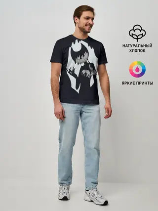 Мужская базовая футболка / Bendy And The Ink Machine