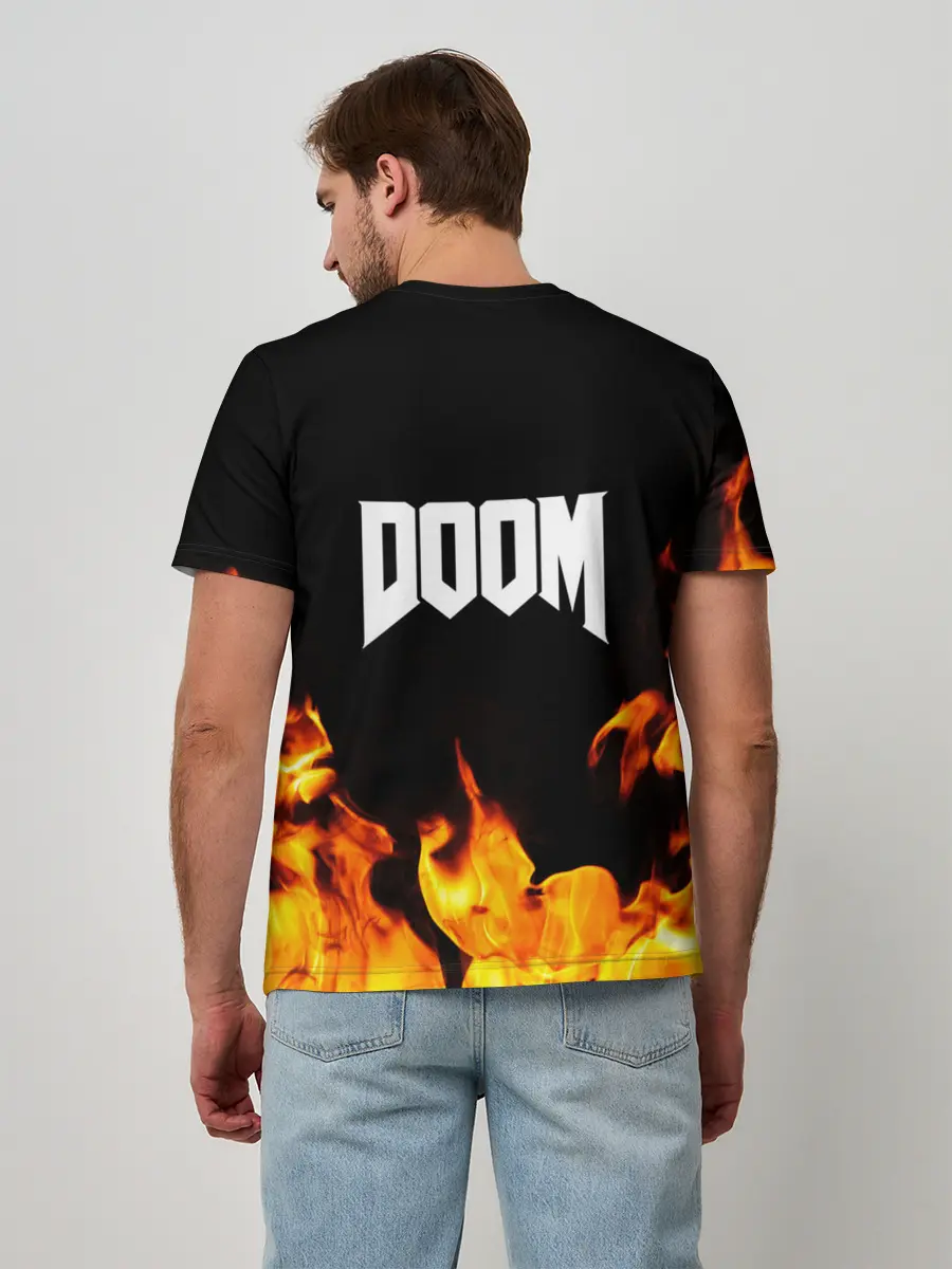 Мужская базовая футболка / CYBER DEMON | КИБЕР ДЕМОН