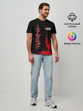 Мужская базовая футболка / Goblin Slayer на Японском