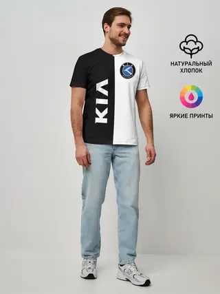 Мужская базовая футболка / Kia Motors