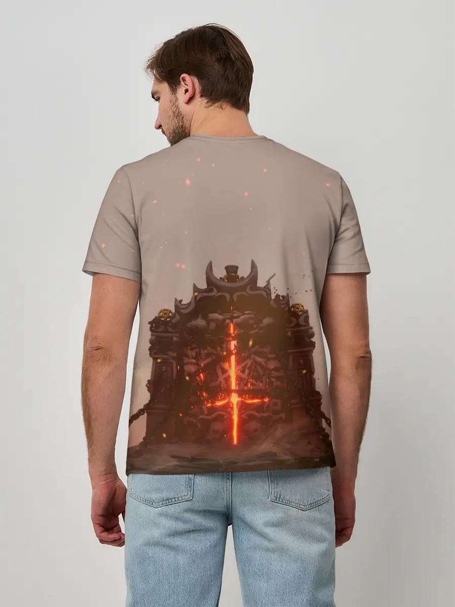 Мужская базовая футболка / DOOM | ДУМ