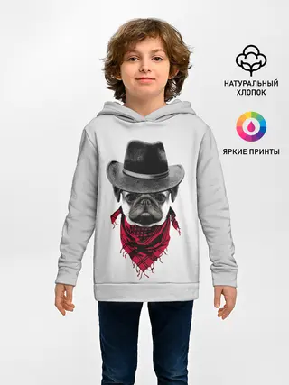 Детское худи / Мопс
