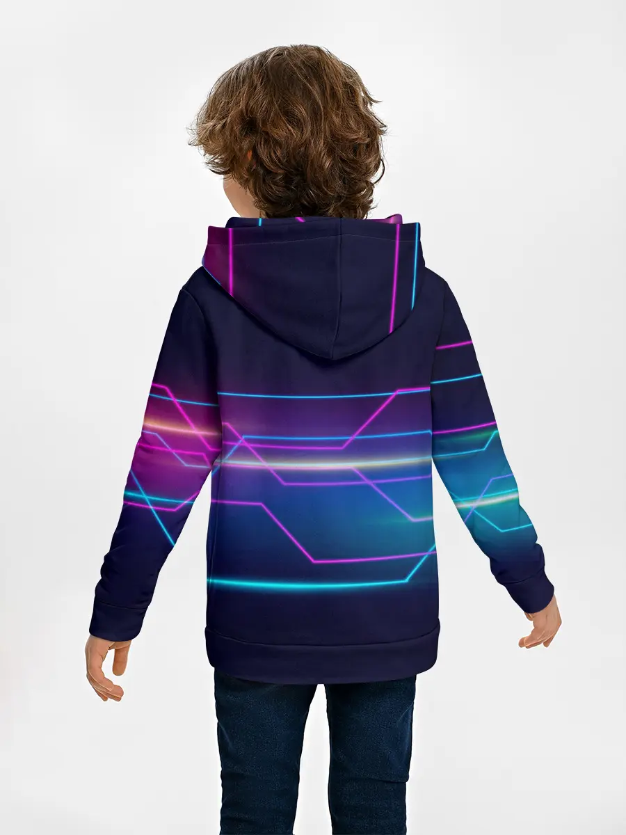 Детское худи / Лазерные лучи