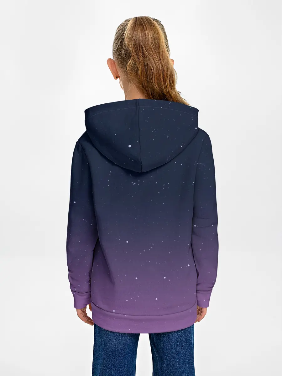 Детское худи / Тихиро летает с драконом в ночном небе