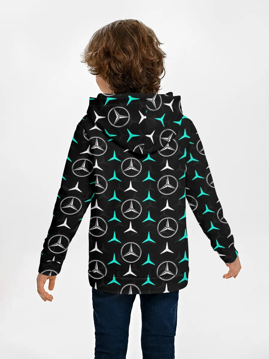 Детское худи / MERCEDES BENZ УЗОР