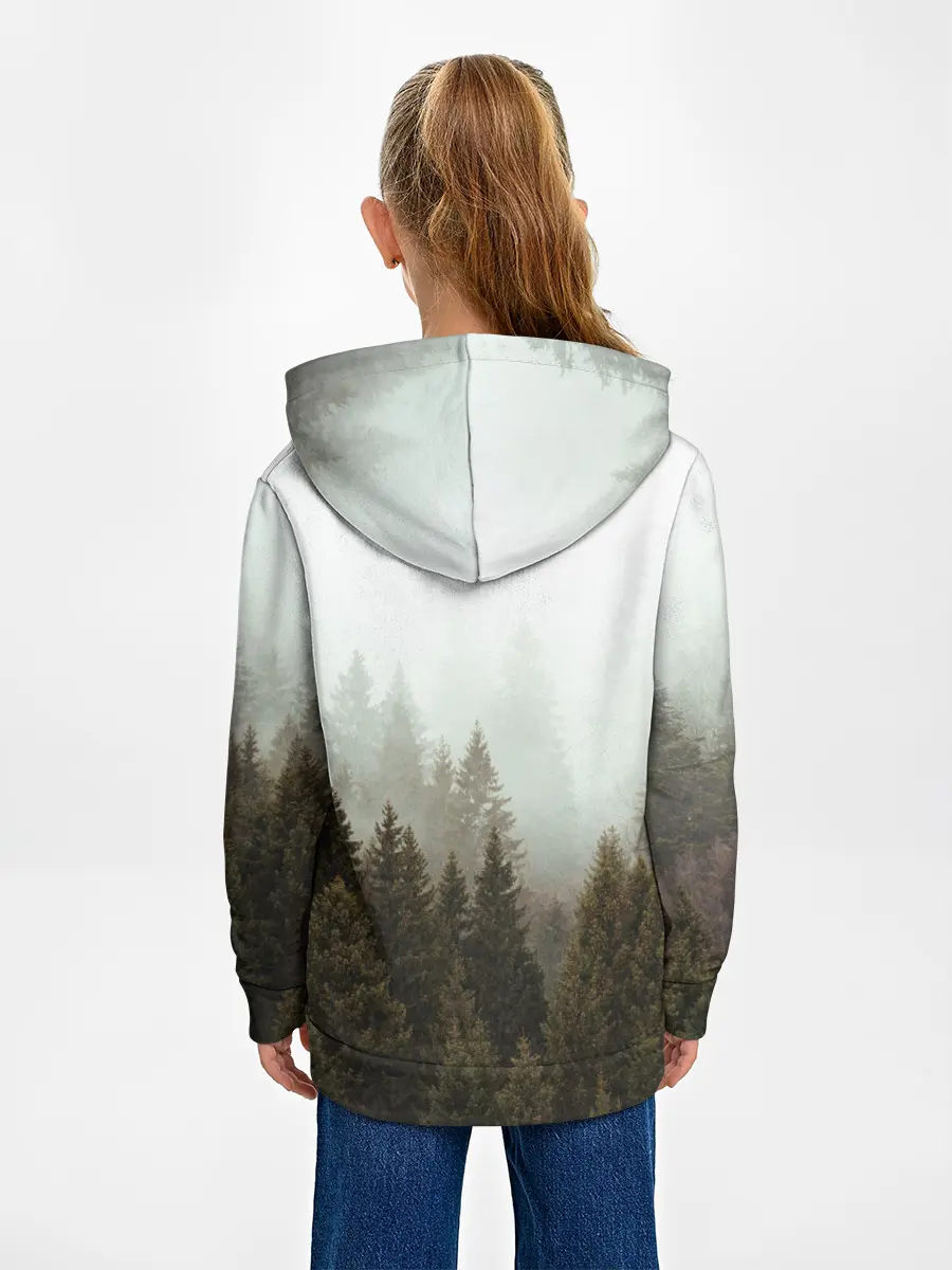 Детское худи / Деревья