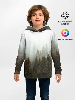 Детское худи / Деревья