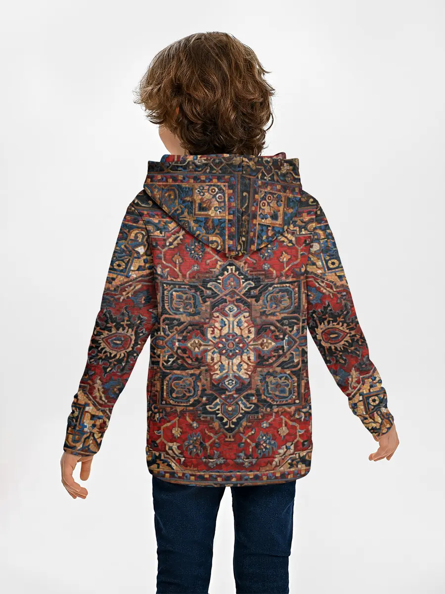 Детское худи / Красивый ковер