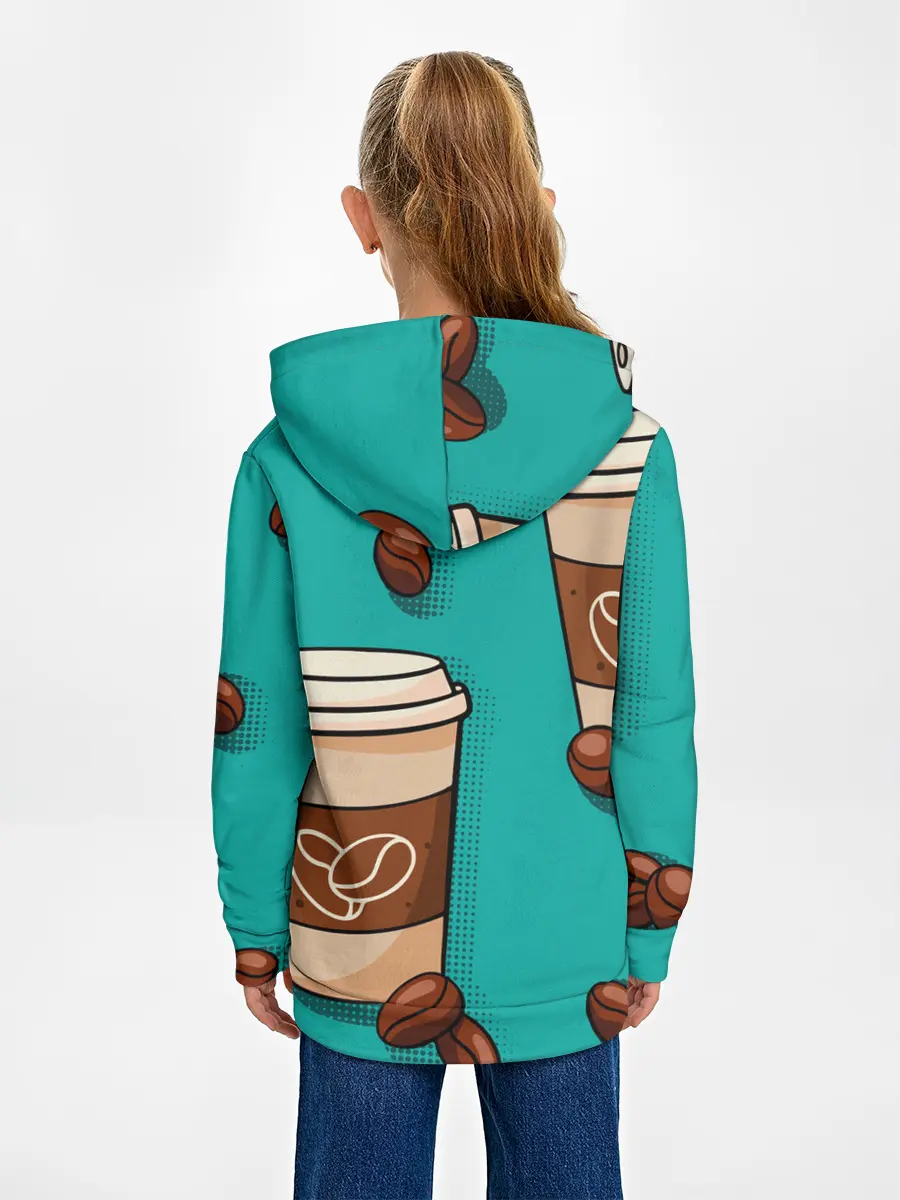 Детское худи / Я ЛЮБЛЮ КОФЕ | I LOVE COFFEE