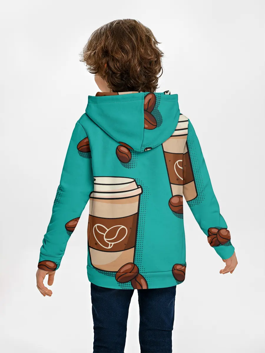 Детское худи / Я ЛЮБЛЮ КОФЕ | I LOVE COFFEE