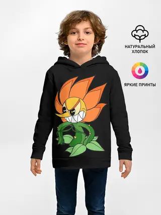 Детское худи / Cuphead - Кэгни Гвоздика