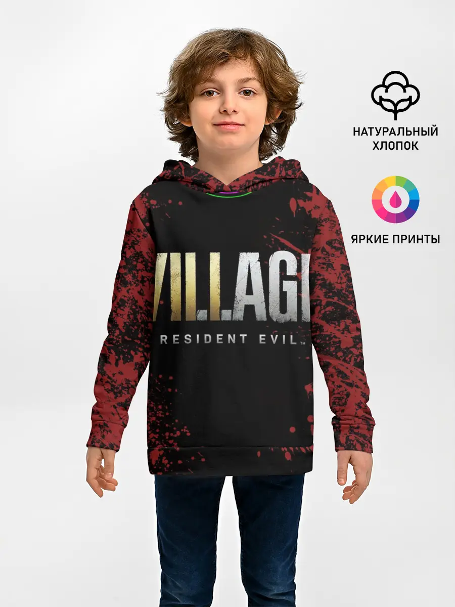Детское худи / Resident Evil Village логотип