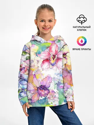 Детское худи / Цветы