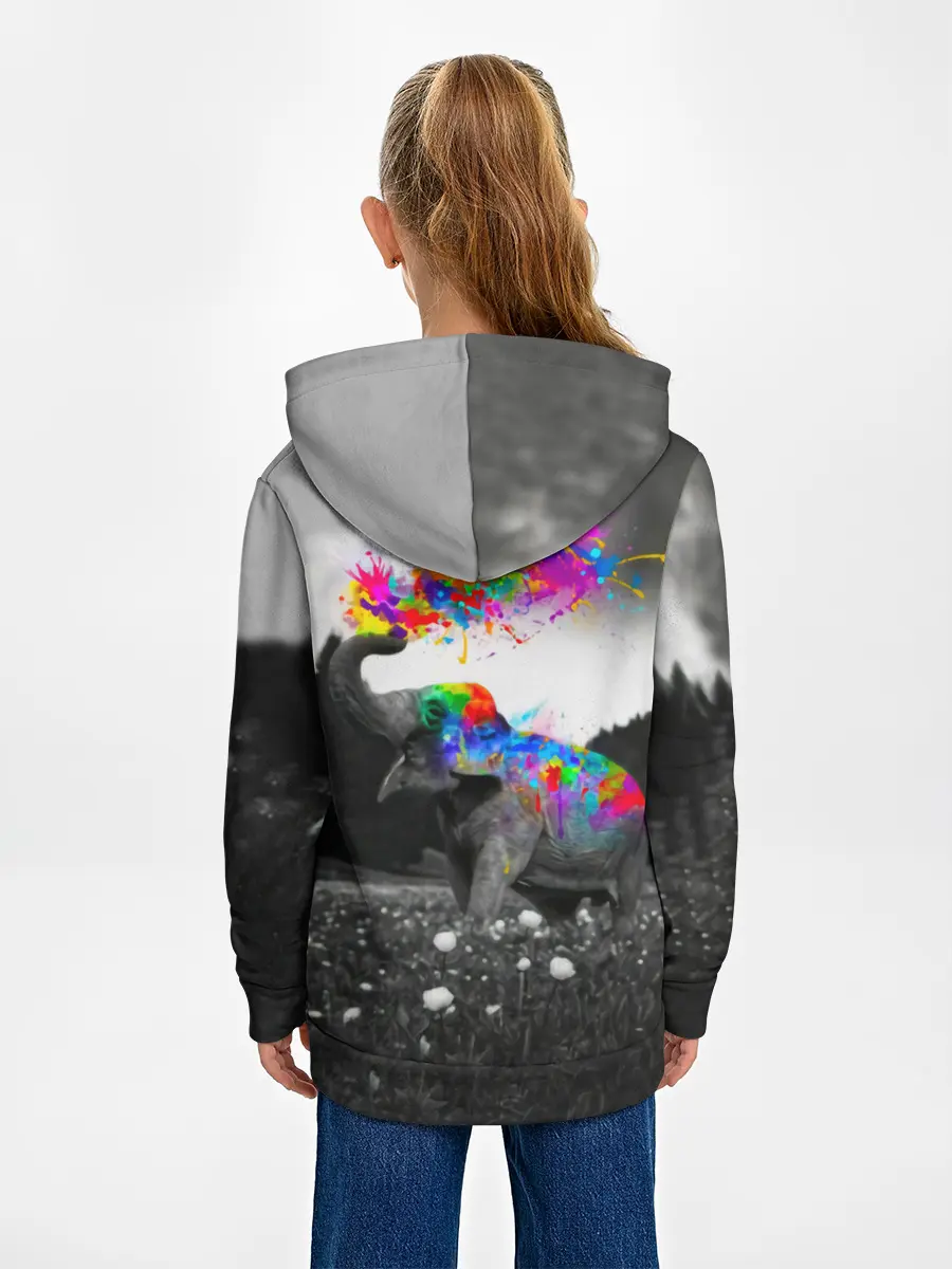 Детское худи / Слон