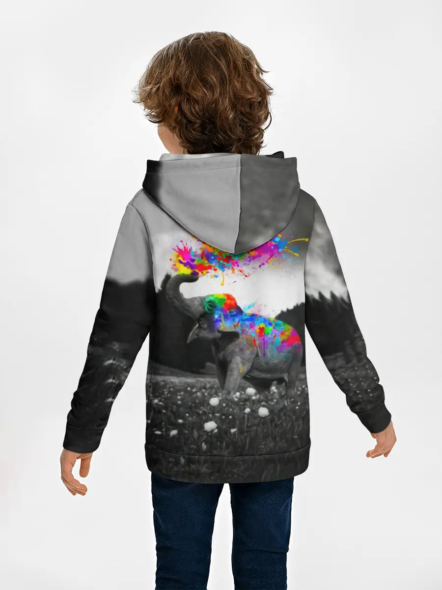 Детское худи / Слон