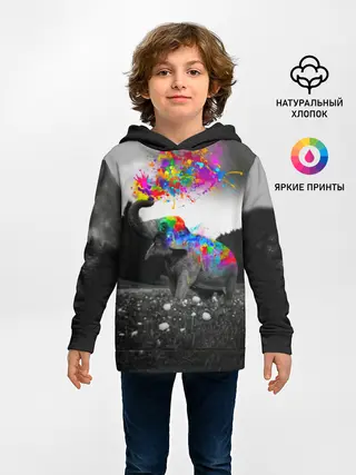 Детское худи / Слон