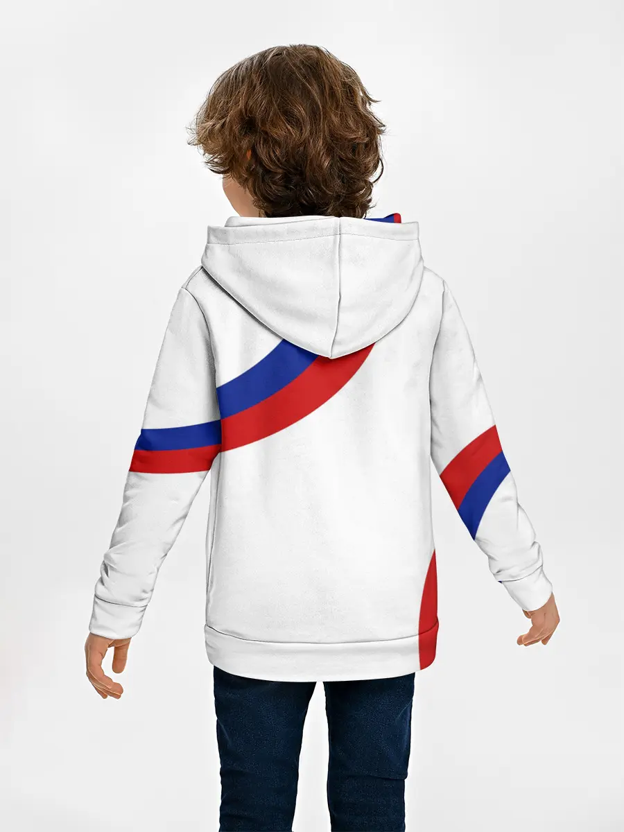 Детское худи / Россия Триколор