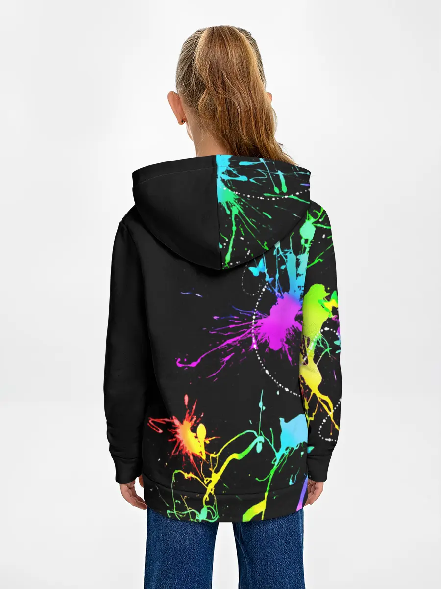 Детское худи / НЕОНОВЫЕ КРАСКИ