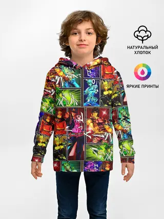 Детское худи / Джоджо пендлетон хамон паттерн