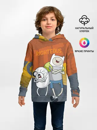 Детское худи / Финн и Джейк