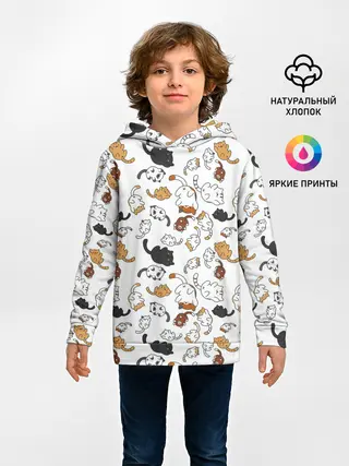 Детское худи / Котики.