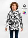 Детское худи / Городской серый камуфляж