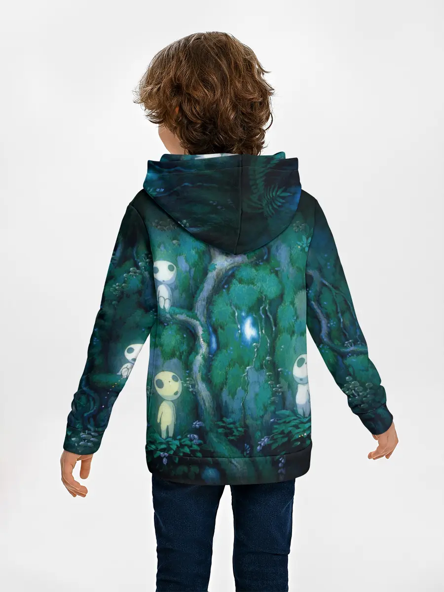 Детское худи / принцесса Мононоке_5