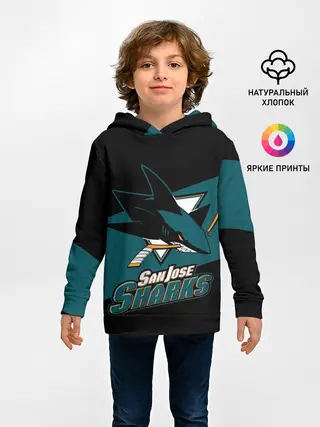 Детское худи / Сан-Хосе Шаркс
