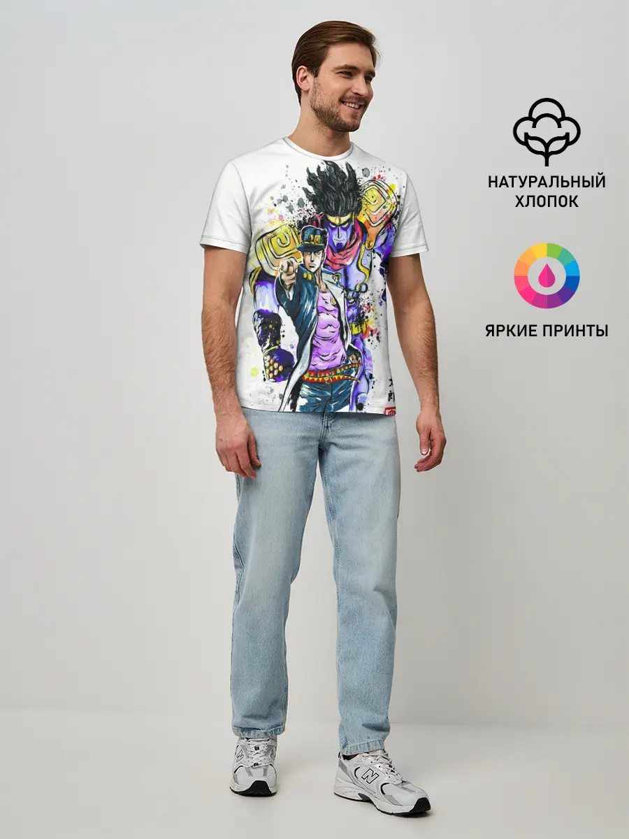 Мужская базовая футболка / JOJO