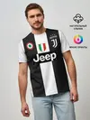 Мужская базовая футболка / Форма Ювентуса 18-19