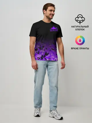 Мужская базовая футболка / Fortnite