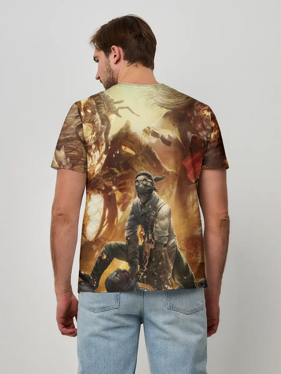 Мужская базовая футболка / Dead by Daylight убийцы