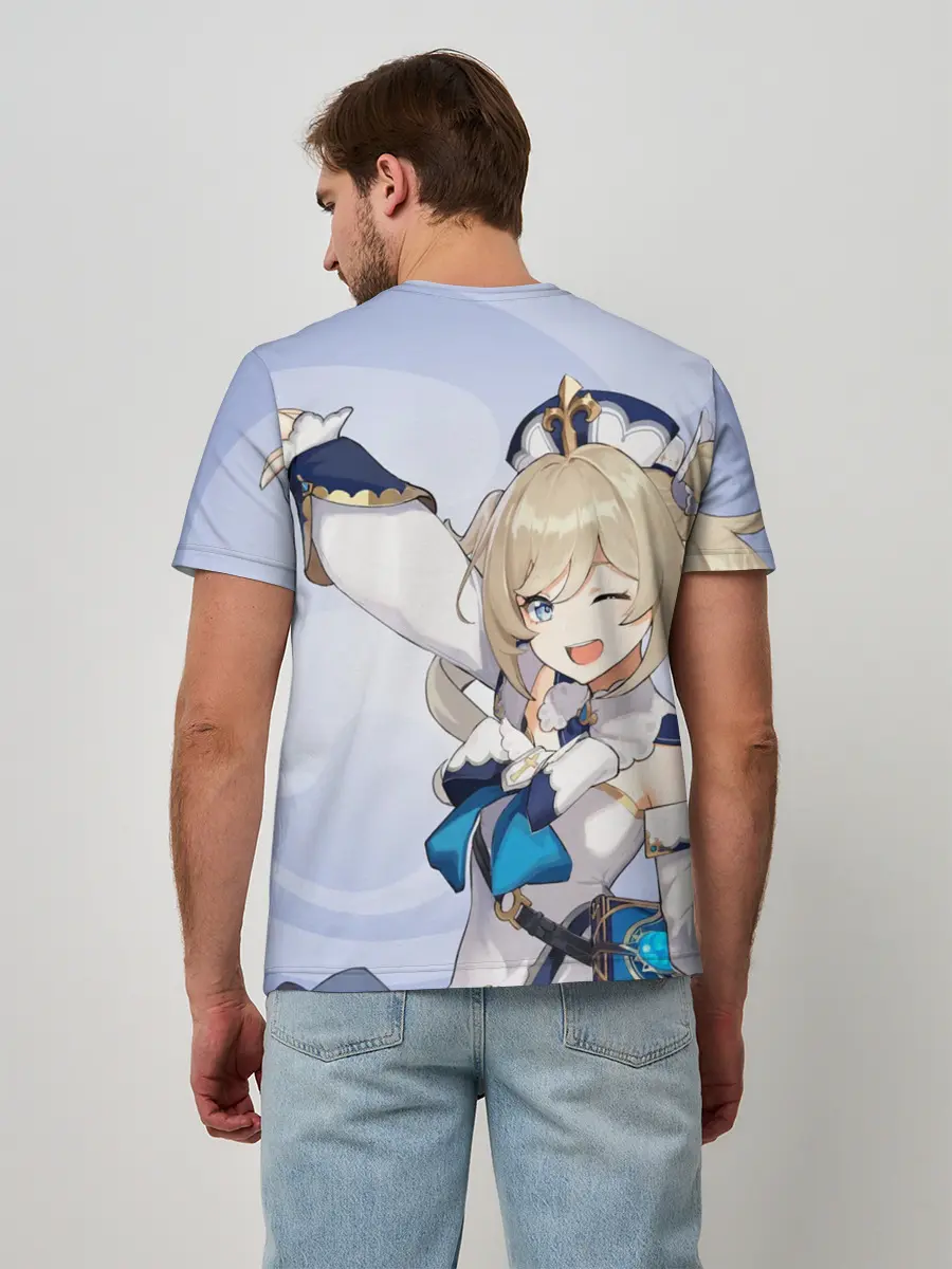 Мужская базовая футболка / GENSHIN IMPACT, БАРБАРА,