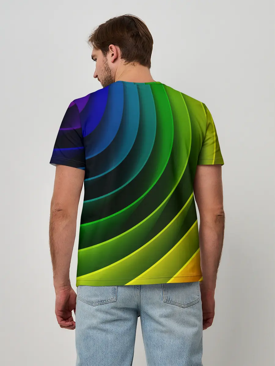 Мужская базовая футболка / Color