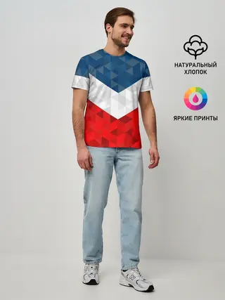 Мужская базовая футболка / Форма России