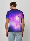 Мужская базовая футболка / КОСМИЧЕСКИЕ КРАСКИ