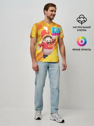 Мужская базовая футболка / FALL GUYS | Щелкунчик