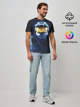 Мужская базовая футболка / Последний Спартанец