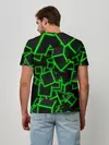Мужская базовая футболка / Cyber cube