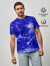 Мужская базовая футболка / Морские волны!