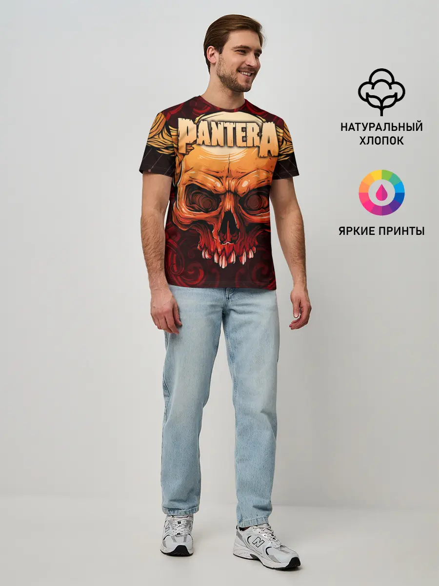 Мужская базовая футболка / Pantera