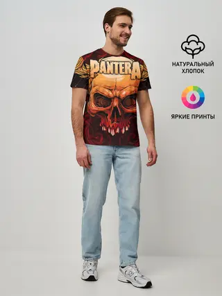 Мужская базовая футболка / Pantera