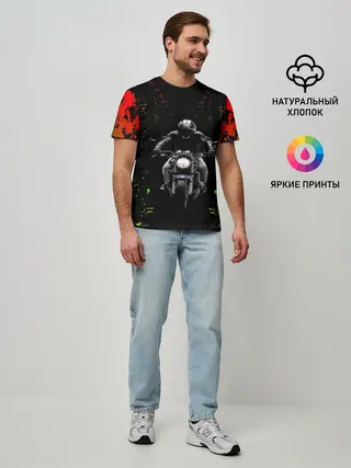 Мужская базовая футболка / МОТОЦИКЛЫ