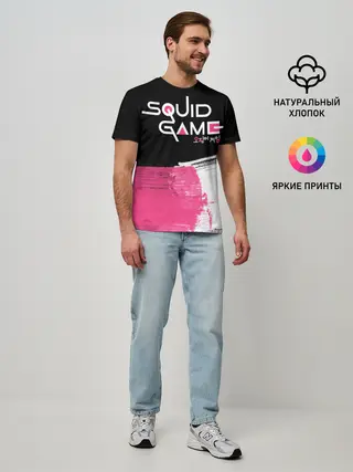 Мужская базовая футболка / SQUID GAME