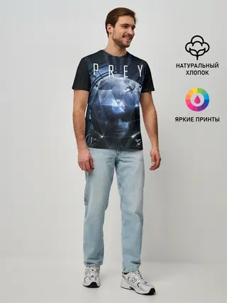Мужская базовая футболка / Prey Морган Ю